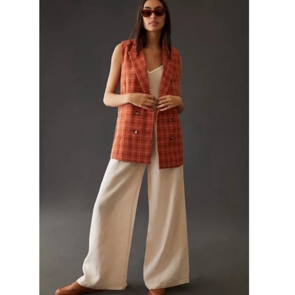 Anthropologie Longline Vest L - Picture 2 of 5